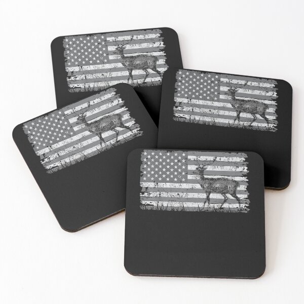 Artikelvorschau, Vintage Us Flagge Hirsch Jagd Bogen Jäger Jäger Geschenk entworfen und verkauft von tolivia.