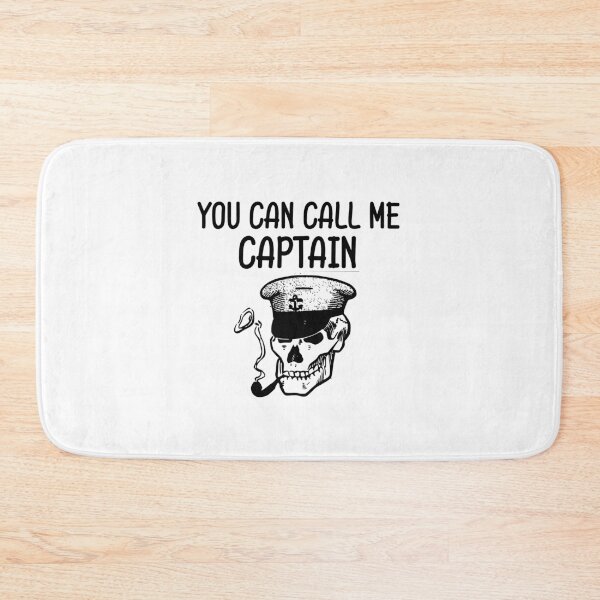 Item preview, Captain saying with skull design designed and sold by Onorato Bellgardt.