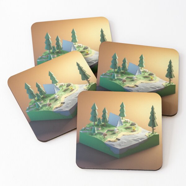 Item preview, Camp site in a forest designed and sold by Pelopoly.