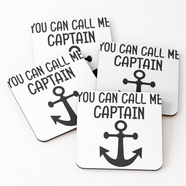 Item preview, Captain saying with cool anchor design designed and sold by Onorato Bellgardt.