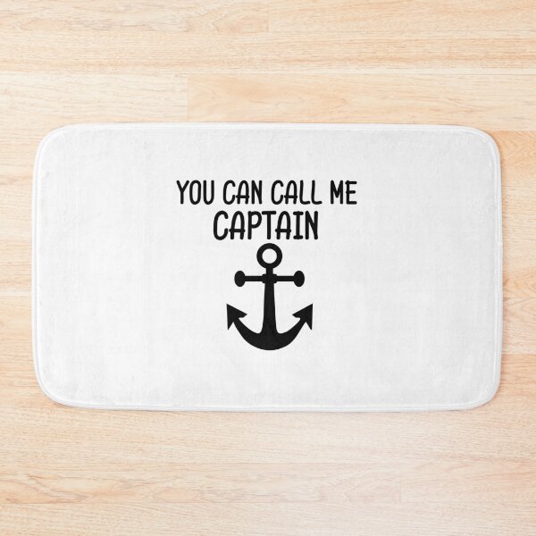 Item preview, Captain saying with cool anchor design designed and sold by Onorato Bellgardt.