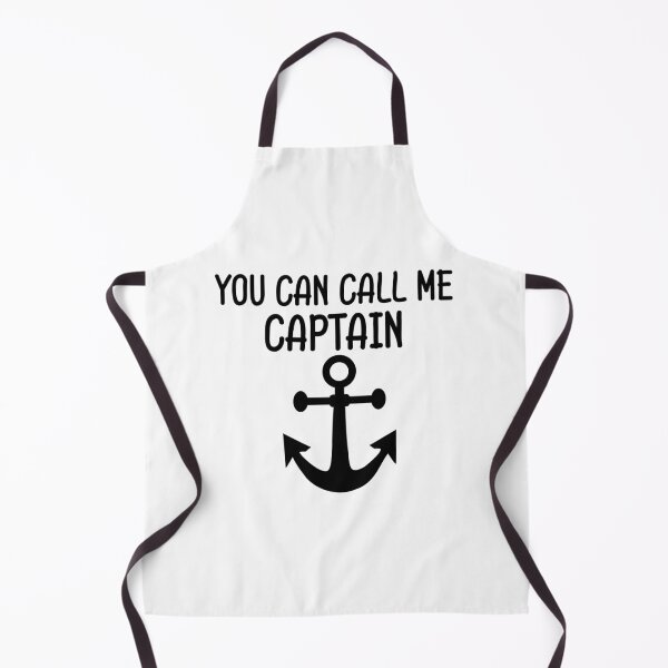 Item preview, Captain saying with cool anchor design designed and sold by Onorato Bellgardt.