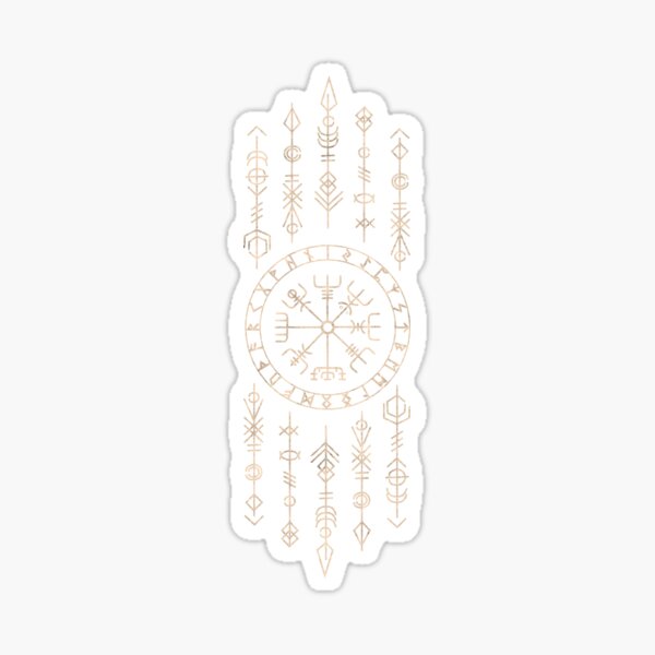 Item preview, Viking Compass Celtic Runa Symbols designed and sold by alenaz.