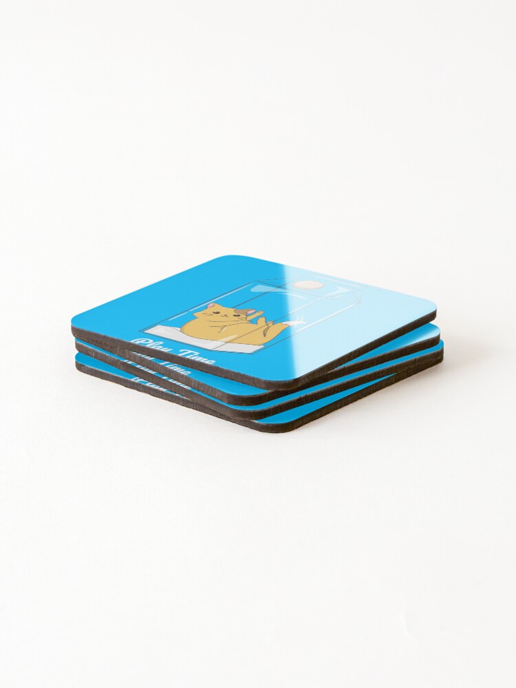 Thumbnail 4 of 5, Coasters (Set of 4), Play time designed and sold by Rene-Greff.