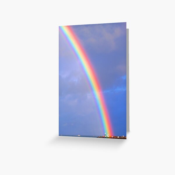 Item preview, Rainbow Over The Lighthouse - Fremantle Western Australia designed and sold by EOS20.