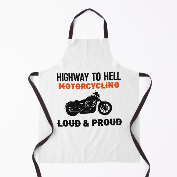 Item preview, Biker loud and proud saying with chopper design designed and sold by Onorato Bellgardt.