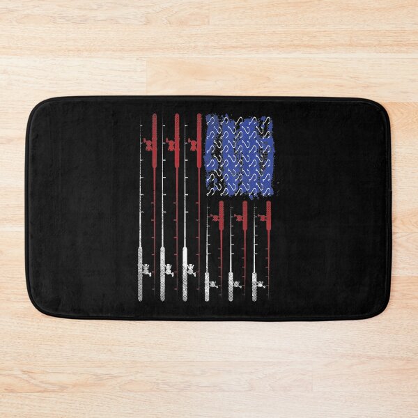 Item preview, American Flag Fishing Rod Usa designed and sold by tolivia.