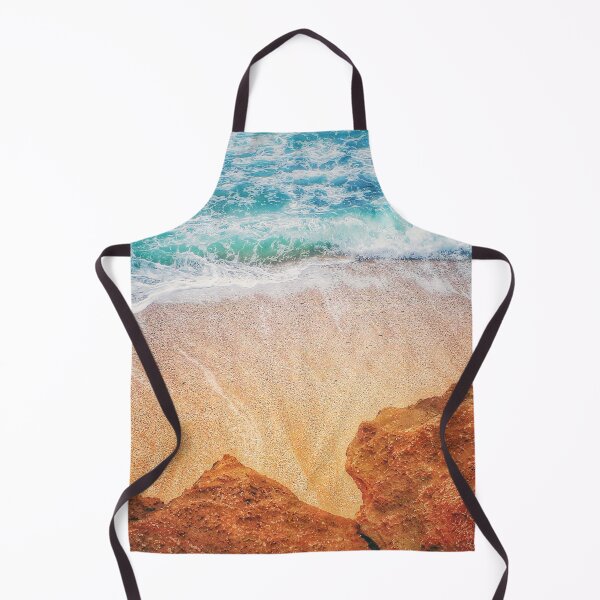 Item preview, Blue Ocean Wave Sand Cliff Rocks designed and sold by Beachy.