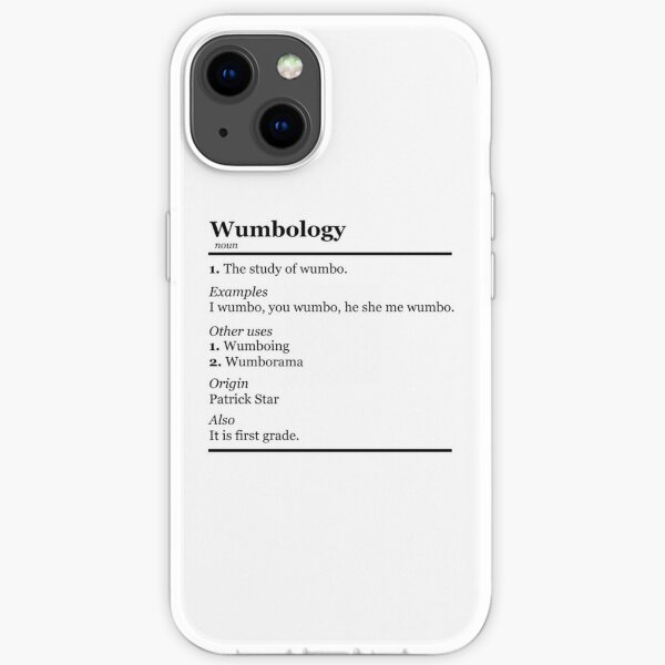 Wumbology iPhone Soft Case