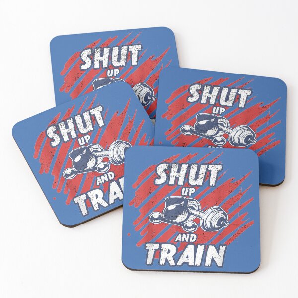 Item preview, Shut Up and Train! Inspirational Workout Gym Quote Gifts  designed and sold by Serieto999.