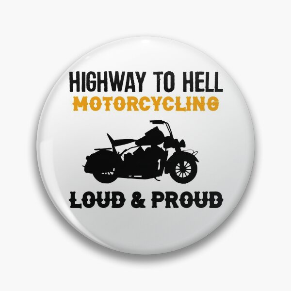 Item preview, Biker saying with a cool chopper design designed and sold by Onorato Bellgardt.