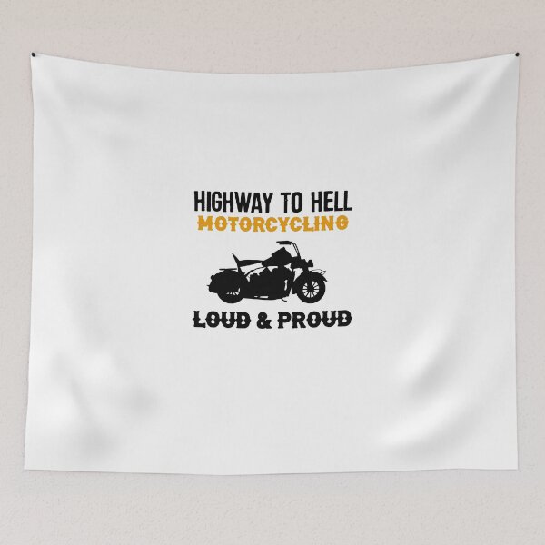 Item preview, Biker saying with a cool chopper design designed and sold by Onorato Bellgardt.