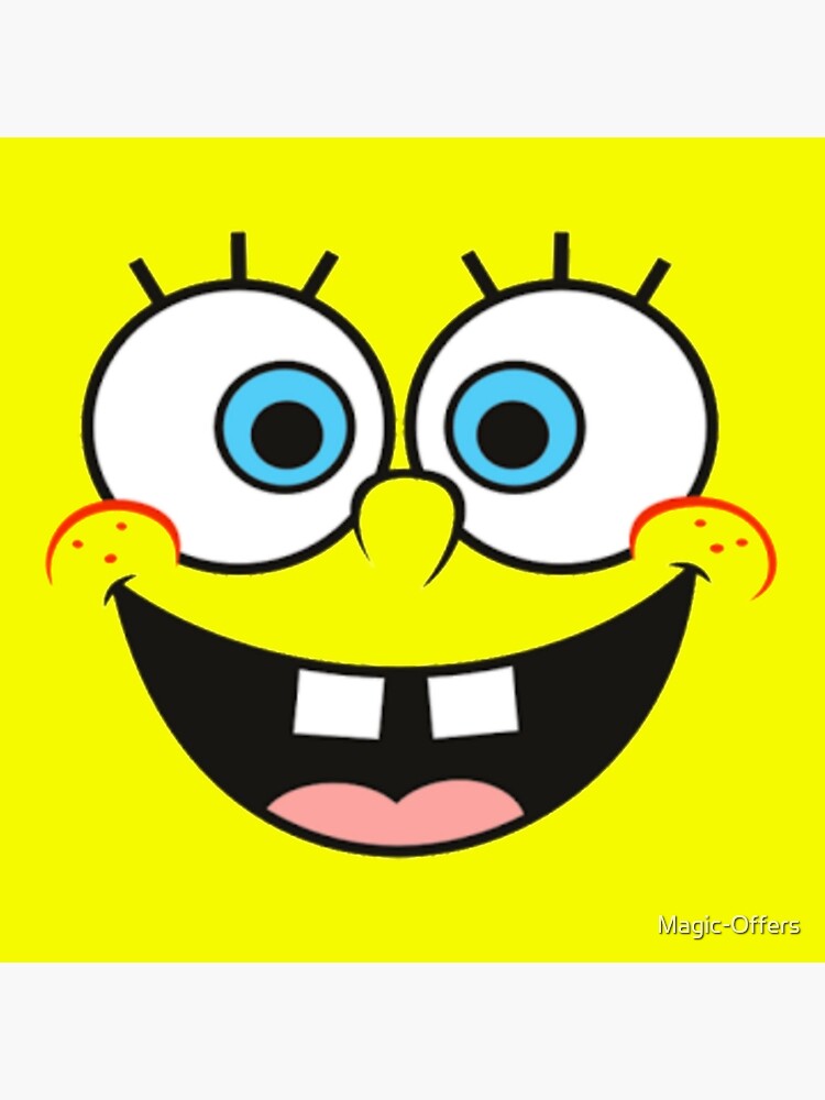 Spongebob meme face Art Print for Sale by L1sercool