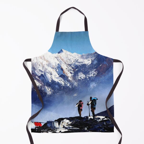 Item preview, Panoramic View Of Ama Dablam Peak Everest Mountain designed and sold by Whimsy Art.