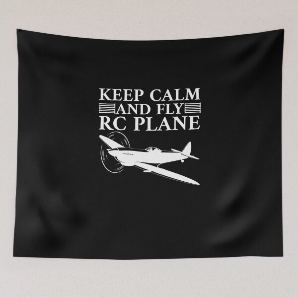 Item preview, Keep Calm And Fly RC Plane Aircraft Mechanic Airplane designed and sold by Nessshirts.