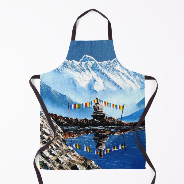 Item preview, Panoramic View Of Annapurna Mountain Nepal designed and sold by Whimsy Art.