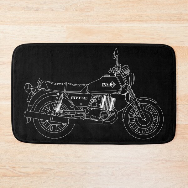 Item preview, MZ ETZ 250 motorbike two stroke best t-shirt design designed and sold by EdimDesign.