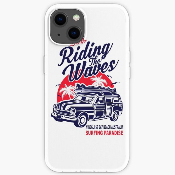 Wineglass Bay Beach Australia Surfing Paradise iPhone Soft Case