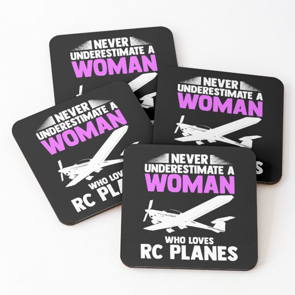 Item preview, Never Underestimate A Woman Who Loves RC Planes Aircraft designed and sold by Nessshirts.