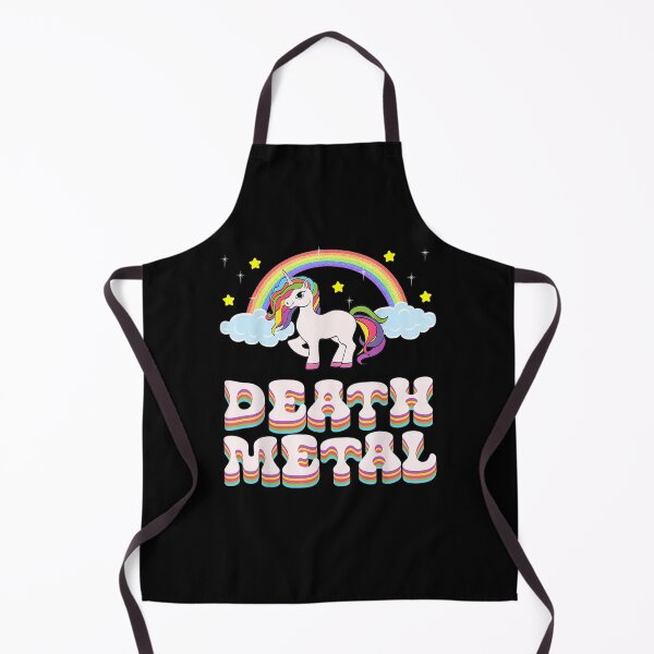 Item preview, Death Metal Unicorn Rainbow Gift Fantasy designed and sold by tolivia.