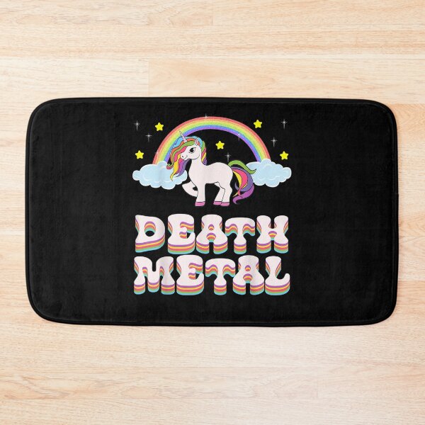 Item preview, Death Metal Unicorn Rainbow Gift Fantasy designed and sold by tolivia.