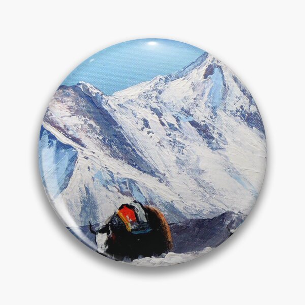 Item preview, Panoramic View Of Everest Mountain Base Camp Area designed and sold by Whimsy Art.