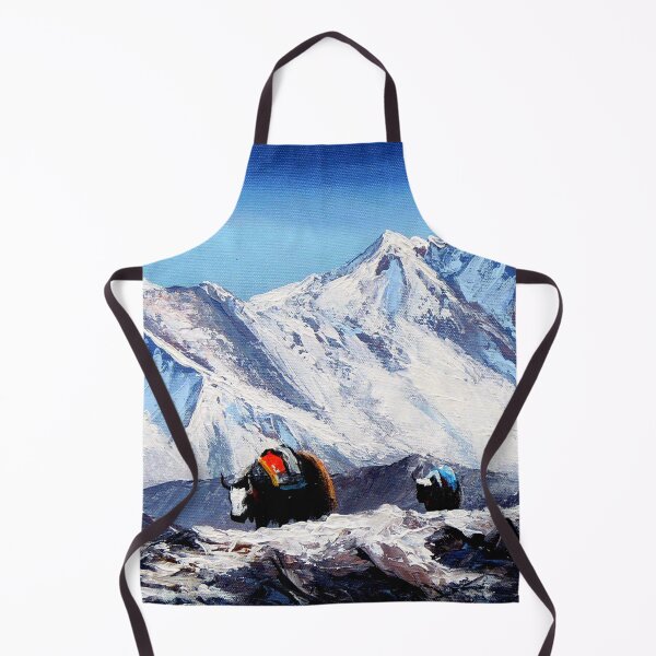 Item preview, Panoramic View Of Everest Mountain Base Camp Area designed and sold by Whimsy Art.