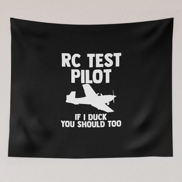 Item preview, RC Test Pilot If I Duck You Should Too RC Plane Pilot designed and sold by Nessshirts.