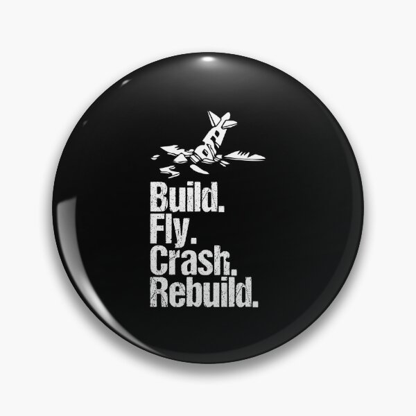Item preview, Build Fly Crash Rebuild Controlled Flying RC Plane Pilot designed and sold by Nessshirts.