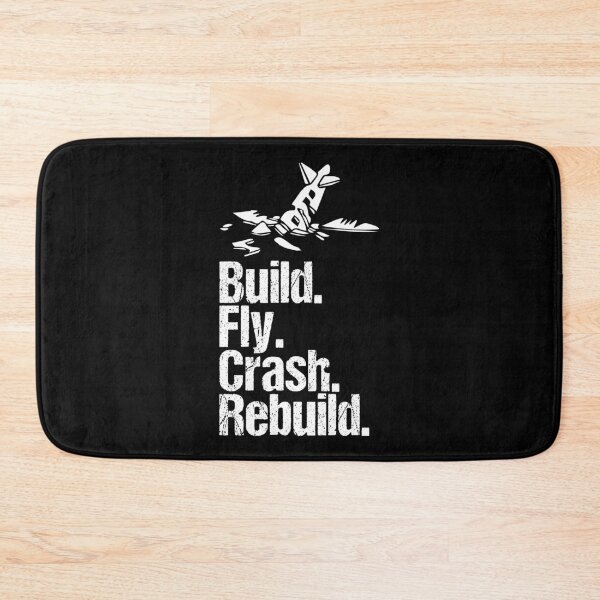 Item preview, Build Fly Crash Rebuild Controlled Flying RC Plane Pilot designed and sold by Nessshirts.