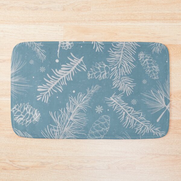 Item preview, Winter Christmas In White And Blue designed and sold by loveoceanair.