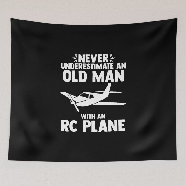 Item preview, Never Underestimate An Old Man With An RC Plane Aviation designed and sold by Nessshirts.
