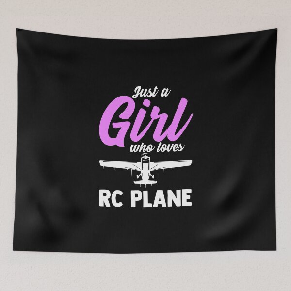 Item preview, Just A Girl Who Loves RC Plane Aircraft Aviation Enthusiast designed and sold by Nessshirts.