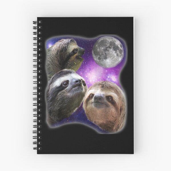 Item preview, Sloth Three Sloth Howling Moon Parody Design designed and sold by tolivia.