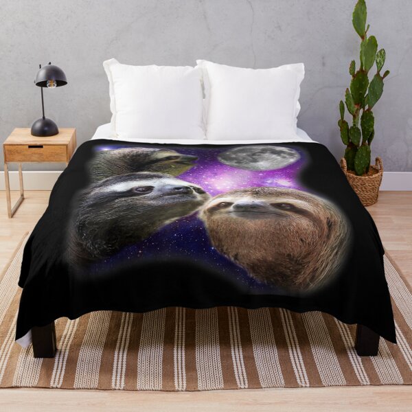 Item preview, Sloth Three Sloth Howling Moon Parody Design designed and sold by tolivia.