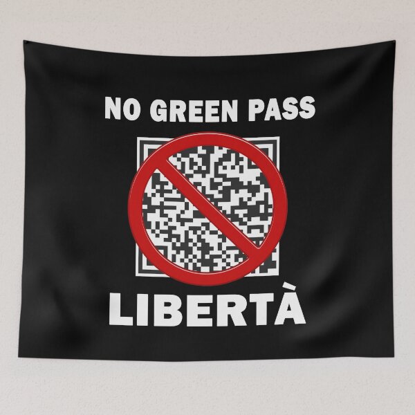 Item preview, La Libertà Non è Un Pass No Green Pass Libera Scelta Protest designed and sold by bucktundBr.