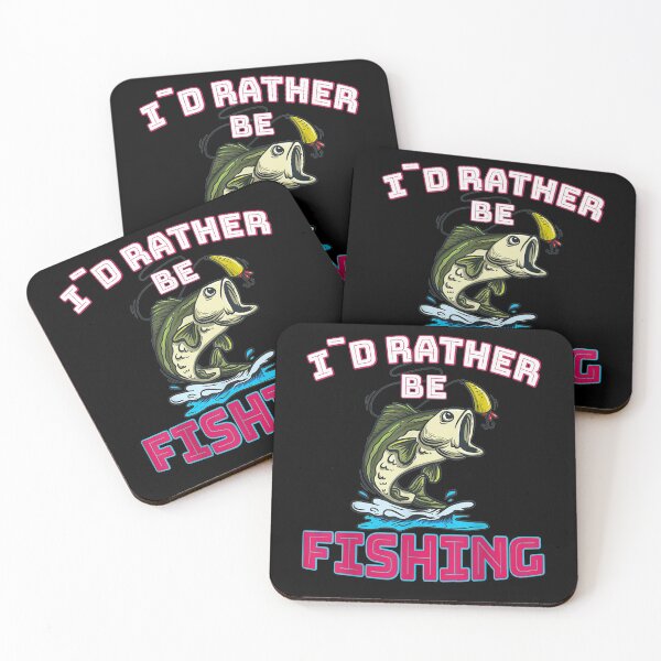 Item preview, I D Rather Be Fishing Gift For Fisherwoman designed and sold by tolivia.