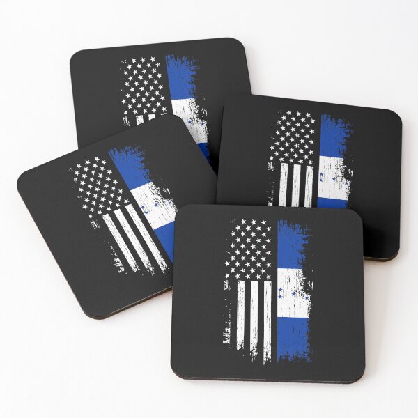 Item preview, Honduran American Flag Pride Honduras Usa designed and sold by kandelal.