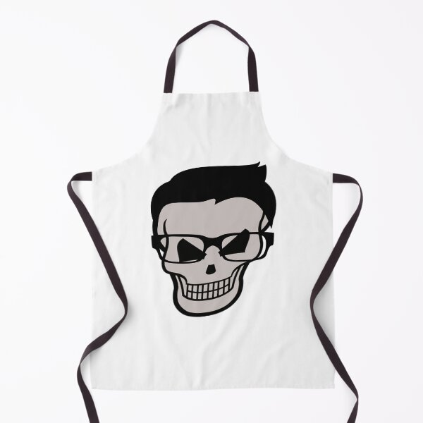 Item preview, SMILING SKULL AND GLASSES designed and sold by DomGDesign.