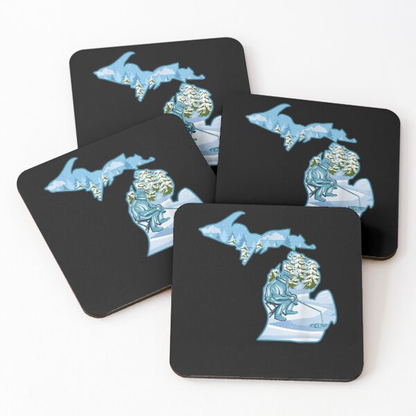 Item preview, Michigan Ice Fishing State Map Gift For Fis designed and sold by tolivia.