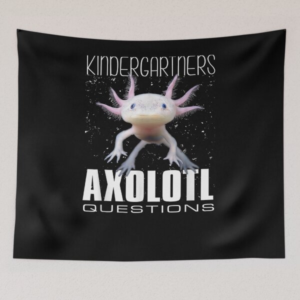 Item preview, Kindergartners Axolotl Questions designed and sold by tolivia.