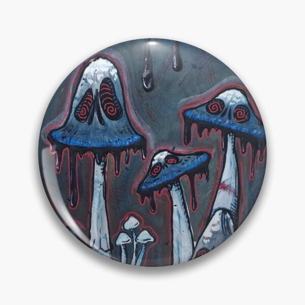 Artikelvorschau, Inky Cap Pilze entworfen und verkauft von MapleMothPaints.