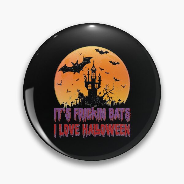 Item preview, Its Frickin Bats |  Bats With Purple and Red Slimy Text designed and sold by Estrytee.
