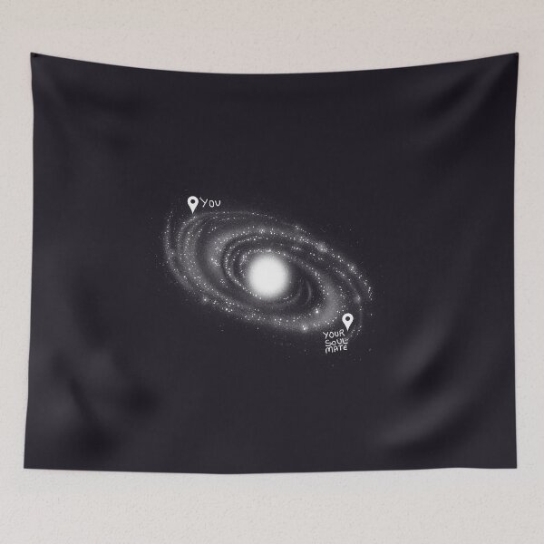 Item preview, Love Long Distance - Dark Blue designed and sold by Tobe Fonseca®.