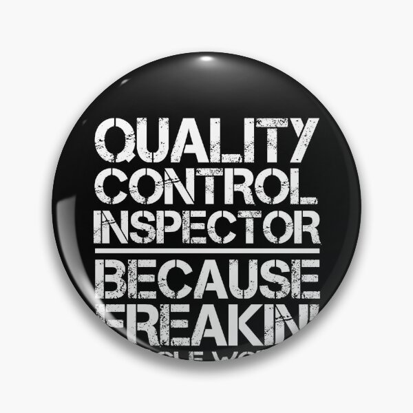 Item preview, Quality Control Inspector Miracle Worker designed and sold by clickmostro.