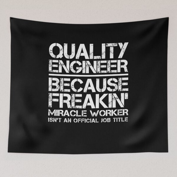 Item preview, Quality Engineer Miracle Worker designed and sold by clickmostro.