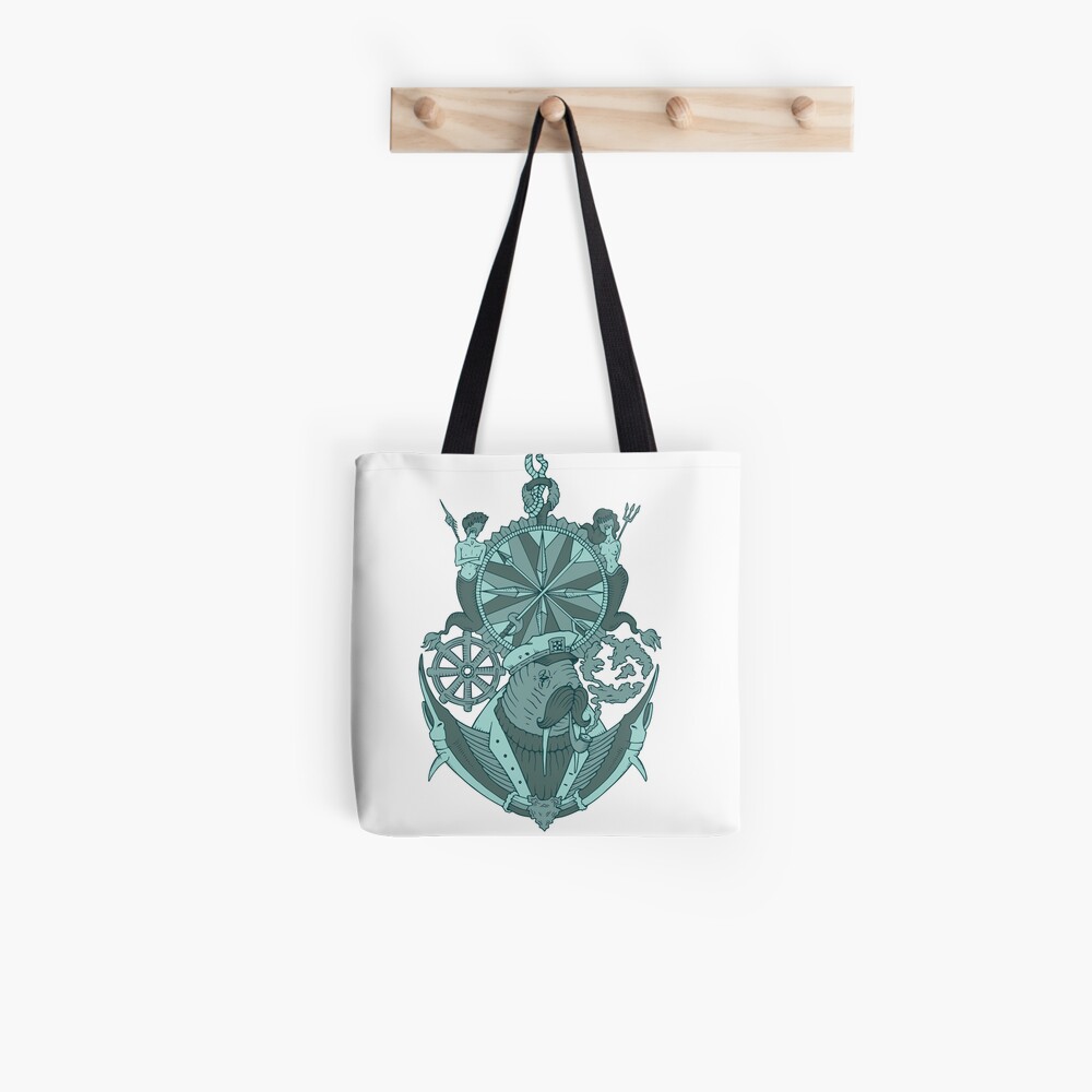 Ruler of the Sea Tote Bag