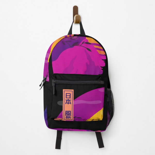 Item preview, Japanese shrine retrowave designed and sold by Meowanime99.