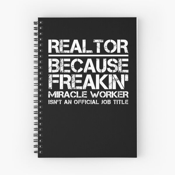 Item preview, Realtor Miracle Worker designed and sold by clickmostro.