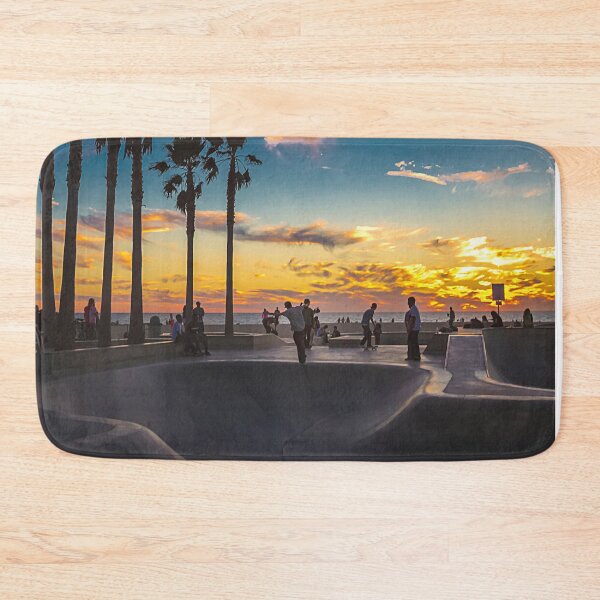 Item preview, Skateboarding Venice Beach Los Angeles CA Evening Sunset designed and sold by Piper-Deals.